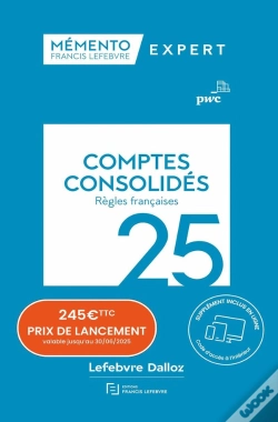 Capa do artigo Mémento Expert : Comptes Consolidés (Édition 2025)