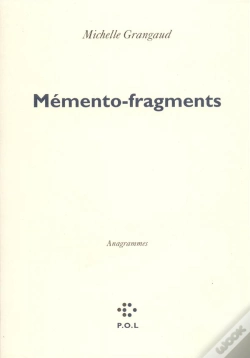 Capa do artigo Memento-Fragments ; Anagrammes