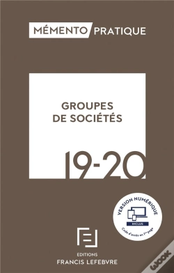 Capa do artigo Memento Groupes De Societes 2019-2020