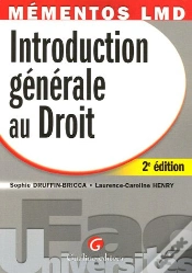 Capa do artigo Memento Introduction Generale Au Dt 2e
