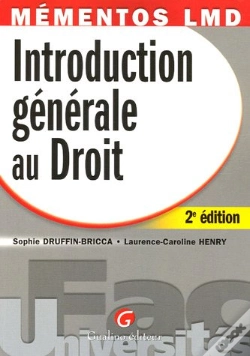 Capa do artigo Memento Introduction Generale Au Dt 2e