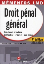 Capa do artigo Memento Lmd-Droit Penal General,7eme Edition