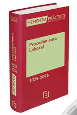 Capa do artigo Memento Practico. Procedimiento Laboral 2025-2026