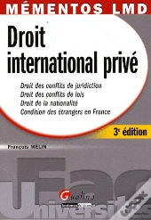 Mémento T.3 ; Droit International Privé