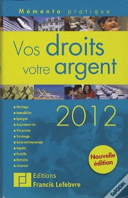 Capa do artigo Memento Vos Droits Votre Argent 2012