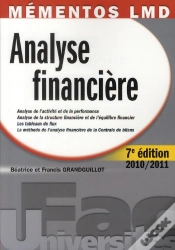 Capa do artigo Mementos. Analyse Financiere. 7e Edition