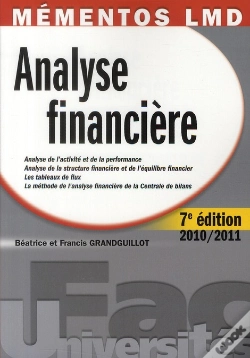 Capa do artigo Mementos. Analyse Financiere. 7e Edition