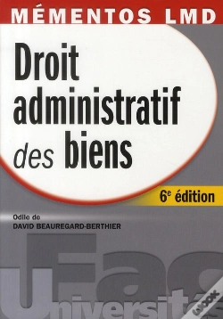 Capa do artigo Mementos. Droit Administratif Des Biens.