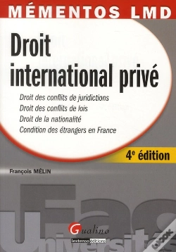Capa do artigo Mementos. Droit International Prive. 4e