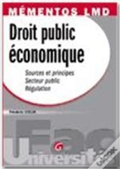 Capa do artigo Mementos Droit Public Economique