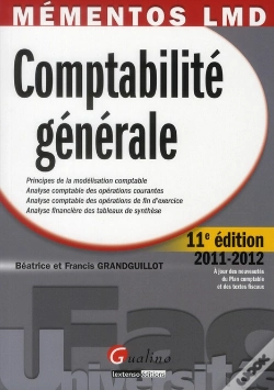 Capa do artigo Mementos Lmd -Comptabilite Generale,11eme Edition