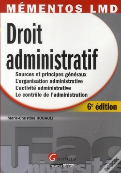Capa do artigo Mementos Lmd. Droit Administratif. 6e Edition
