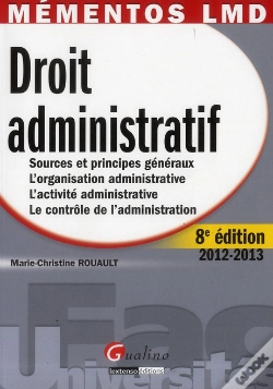 Capa do artigo Mementos Lmd - Droit Administratif, 8eme Editon