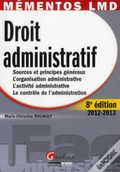 Capa do artigo Mementos Lmd - Droit Administratif, 8eme Editon