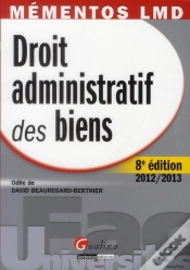 Capa do artigo Mementos Lmd - Droit Administratif Des Biens, 8eme Editon