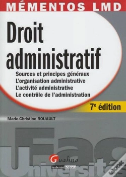 Capa do artigo Mementos Lmd-Droit Administratif,7eme Edition