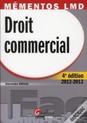 Capa do artigo Mementos Lmd-Droit Commercial,4eme Editon 2012-2013