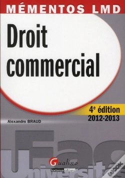Capa do artigo Mementos Lmd-Droit Commercial,4eme Editon 2012-2013