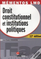 Capa do artigo Mementos Lmd - Droit Constitutionnel Et