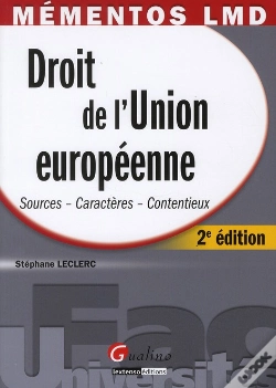 Capa do artigo Mementos Lmd-Droit De L'Union Europeenne,2eme Edition