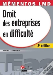 Capa do artigo Mementos Lmd-Droit Des Entreprises En Difficultes,3eme Edition