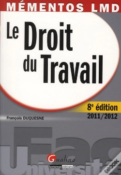 Capa do artigo Mementos Lmd Droit Du Travail 2011-2012,