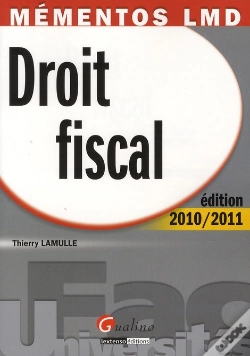 Capa do artigo Mementos Lmd. Droit Fiscal 2010-2011. 11