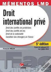 Capa do artigo Mementos Lmd - Droit International Prive, 5eme Edition