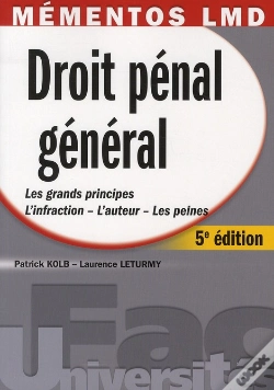 Capa do artigo Mementos Lmd. Droit Penal General. 5e Edition