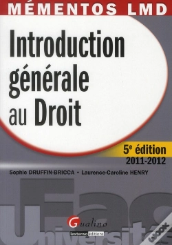 Capa do artigo Mementos Lmd-Introduction Generale Au Droit,5eme Edition
