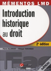 Capa do artigo Mementos Lmd Introduction Historique Au Droit,2eme Edition