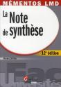 Mementos Lmd - La Note De Synthese, 12e Edition - Preview