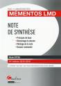 Mementos Lmd - La Note De Synthese, 14eme Ed. - Preview