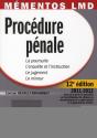 Mementos Lmd-Procedure Penale,12eme Edition - Preview