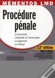 Capa do artigo Mementos Lmd-Procedure Penale,12eme Edition