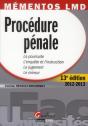 Mementos Lmd-Procedure Penale,13eme Edition 2012-2013 - Preview