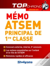 Mémo Atsem ; Principal De 1re Classe (Concours 2017)