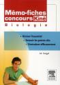 Mémo-Fiches ; Biologie ; Concours Kiné - Preview