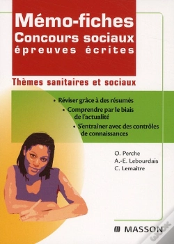 Capa do artigo Mémo-Fiches ; Thèmes Sanitaires Et Sociaux ; Concours Sociaux ; Épreuve Écrite