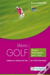 Capa do artigo Memo Golf - Conseils Et Astuces De Pro - Bases Techniques Pour Tous : 60 Fiche
