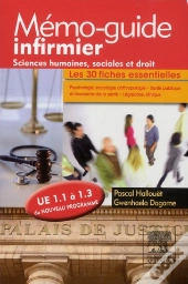 Memo-Guide Infirmier - Ue 1.1 A 1.3 - Sciences Humaines, Sociales Et Droit