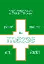 Memo Pour Suivre La Messe En Latin - Preview