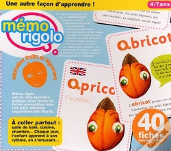 Capa do artigo Mémo Rigolo ; Alphabet Fruits Et Légumes