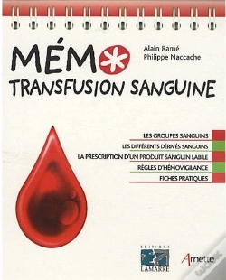 Capa do artigo Mémo Transfusion Sanguine