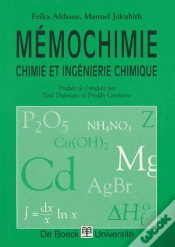 Capa do artigo Memochimie Chimie Et Ingenierie Chimique