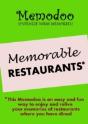 Memodoo Memorable Restaurants - Preview