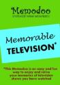 Memodoo Memorable Television - Preview