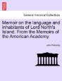 Memoir On The Language And Inhabitants O - Preview