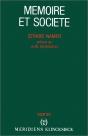 Mémoire Et Société - Preview