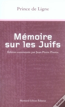 Capa do artigo Mémoire Sur Les Juifs